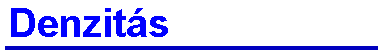 Denzit�s
